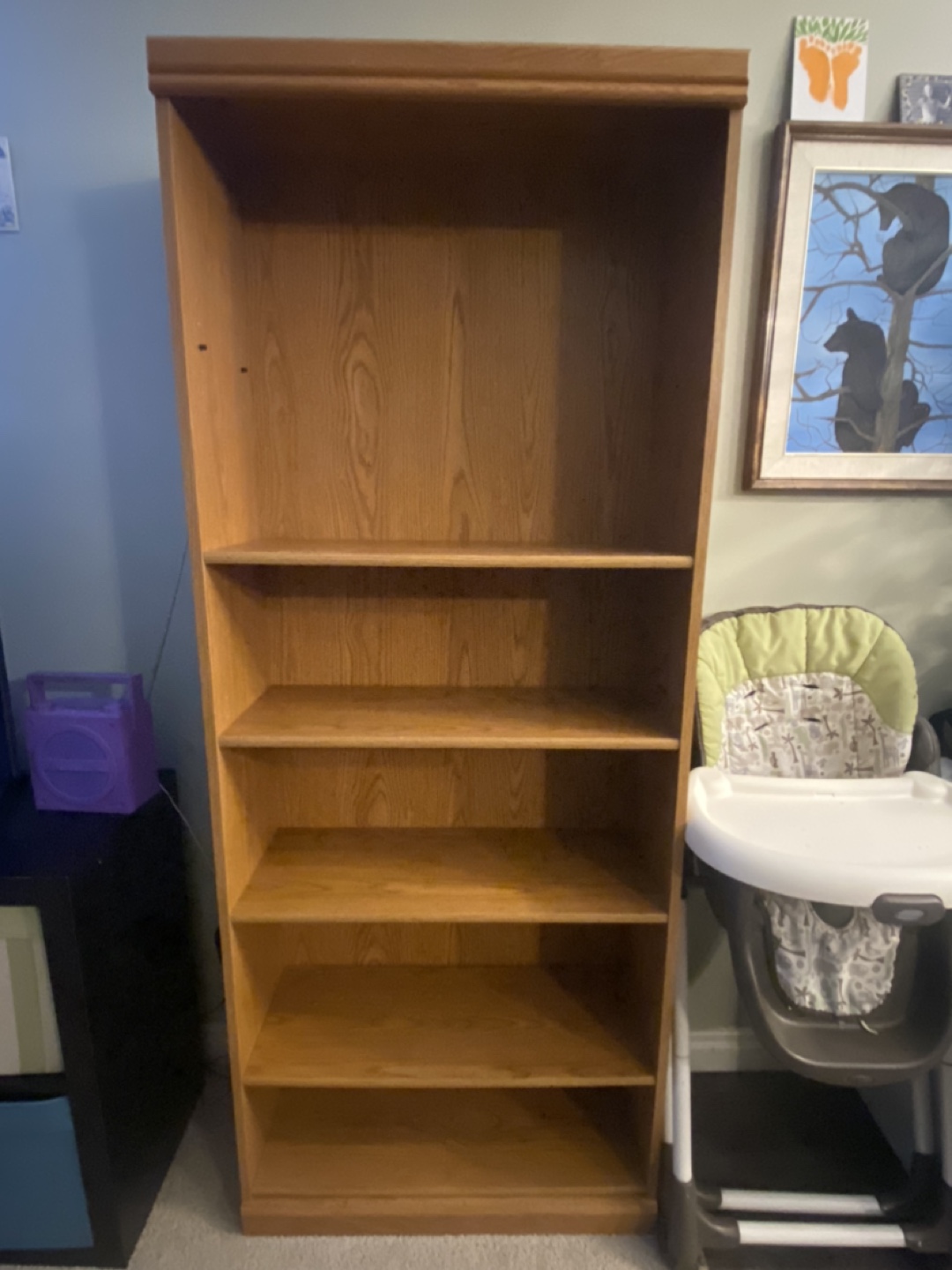 Wooden Bookcase