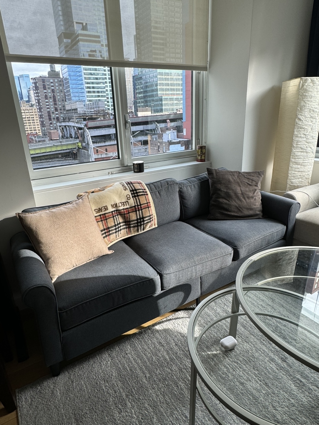 Dark Blue Sofa