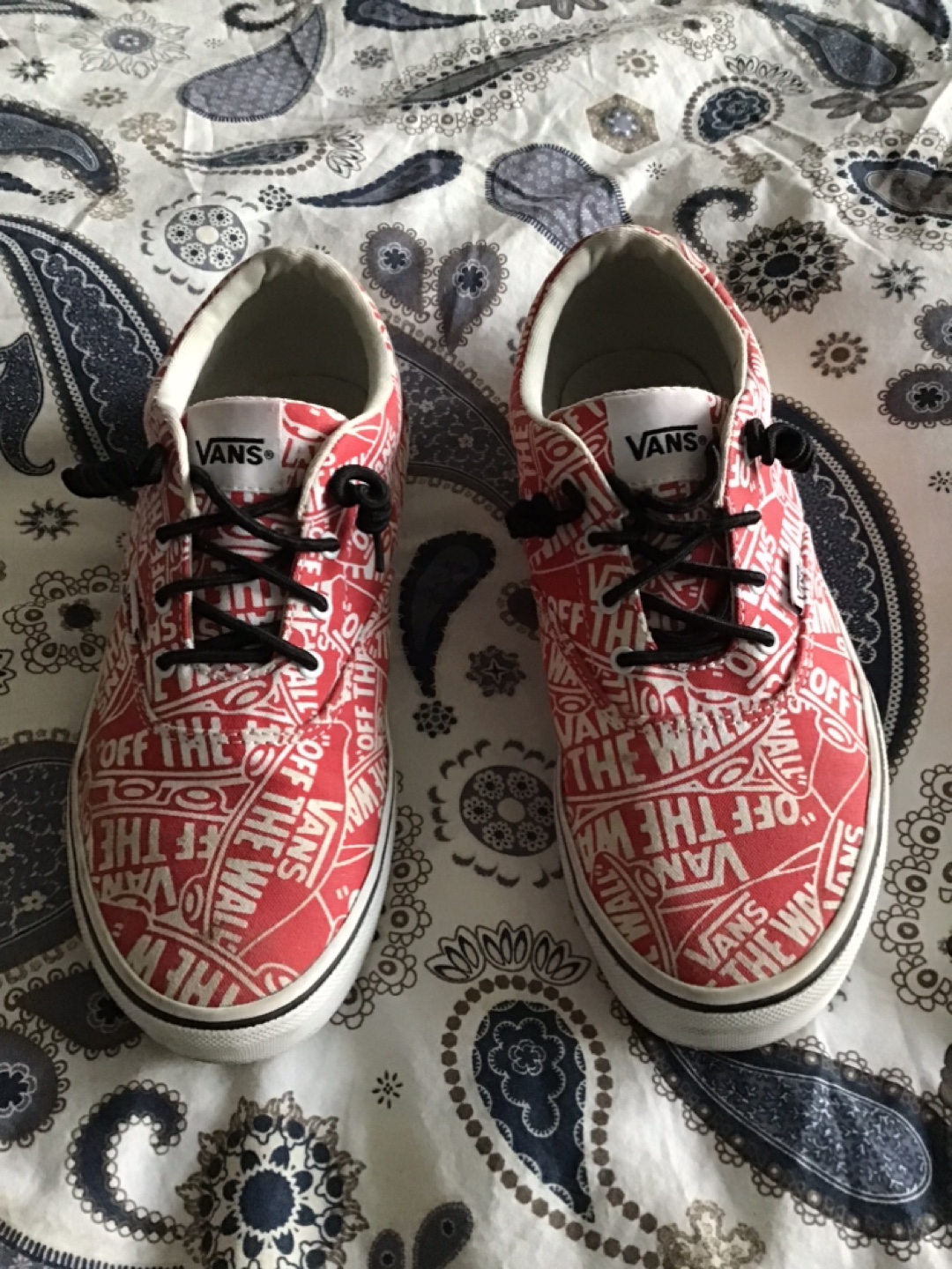 Vans Off the Wall Red Sneakers