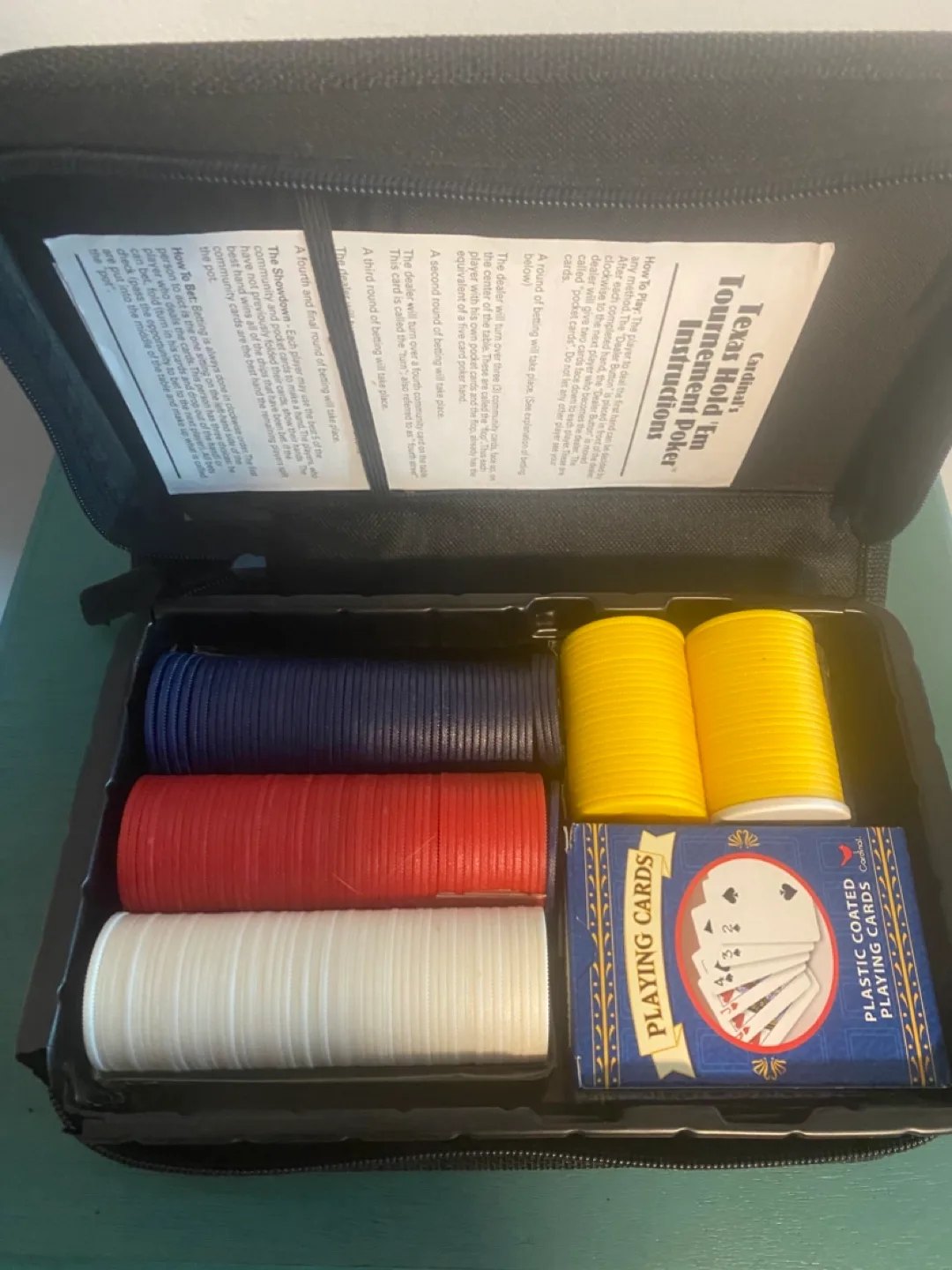 New Cardinal's Texas Hold'em Tournament Poker Set image indicator(3)