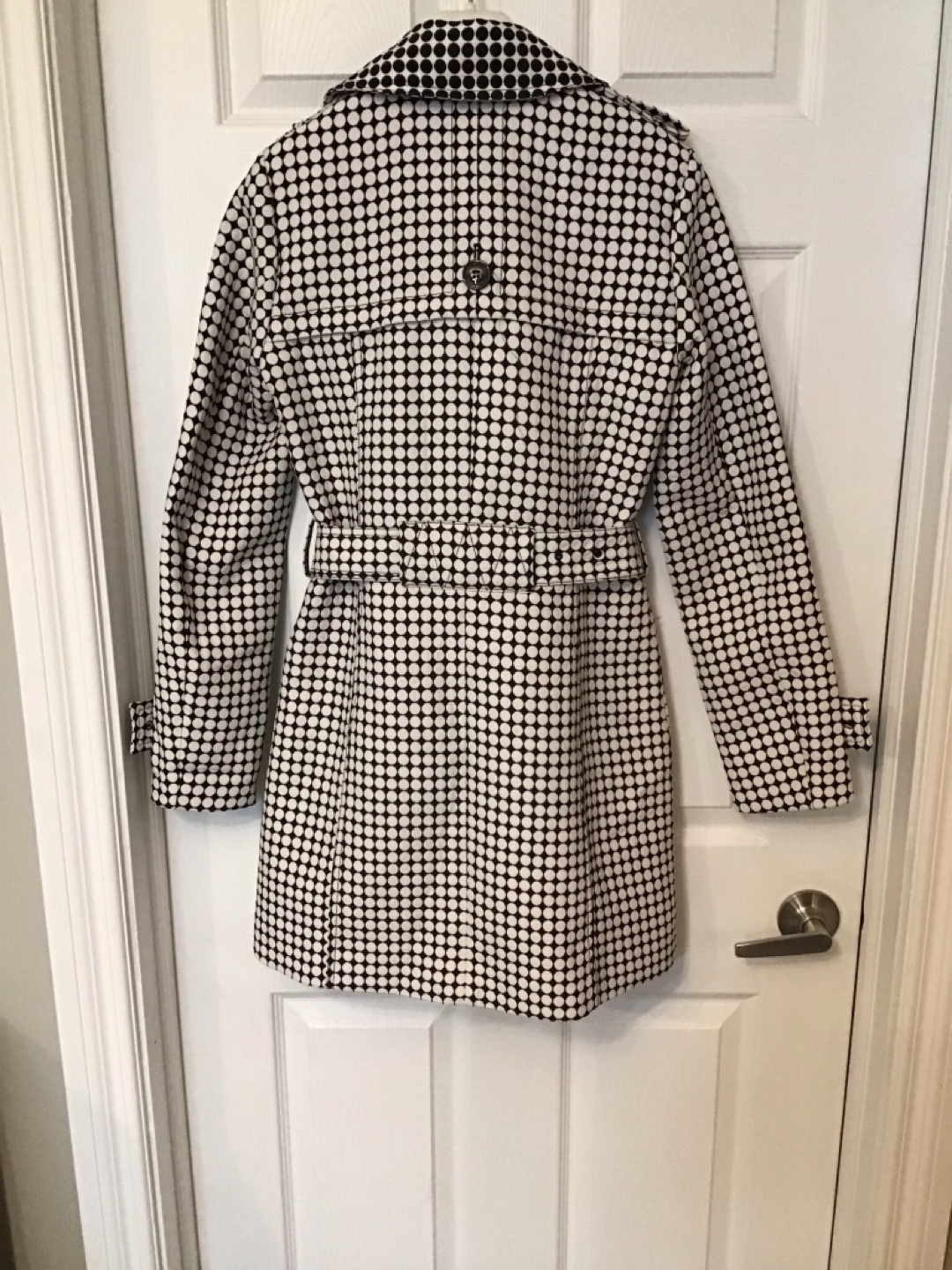 Kenneth Cole New York Polka Dot Trench Coat - photo 2