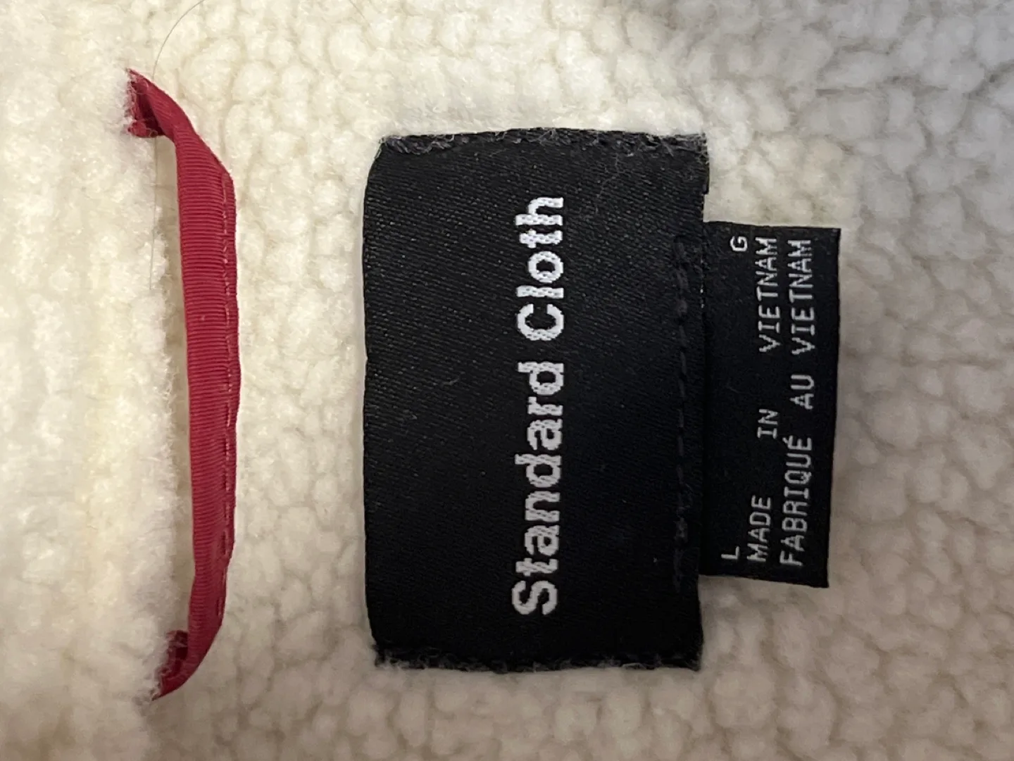 Brand New Urban Outfitters Standard Cloth Burgundy Jacket image indicator(6)