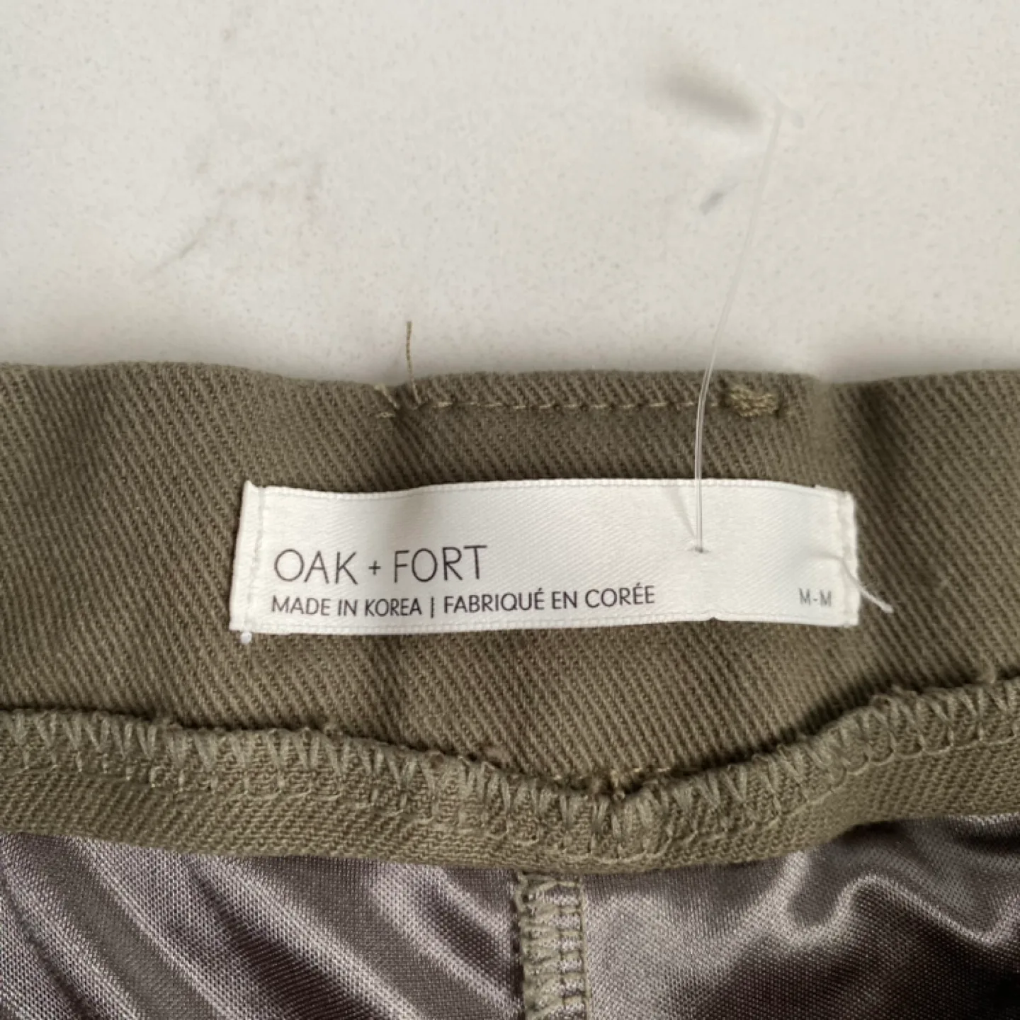 NEW Oak + Fort Olive Green Pleated Skirt image indicator(4)