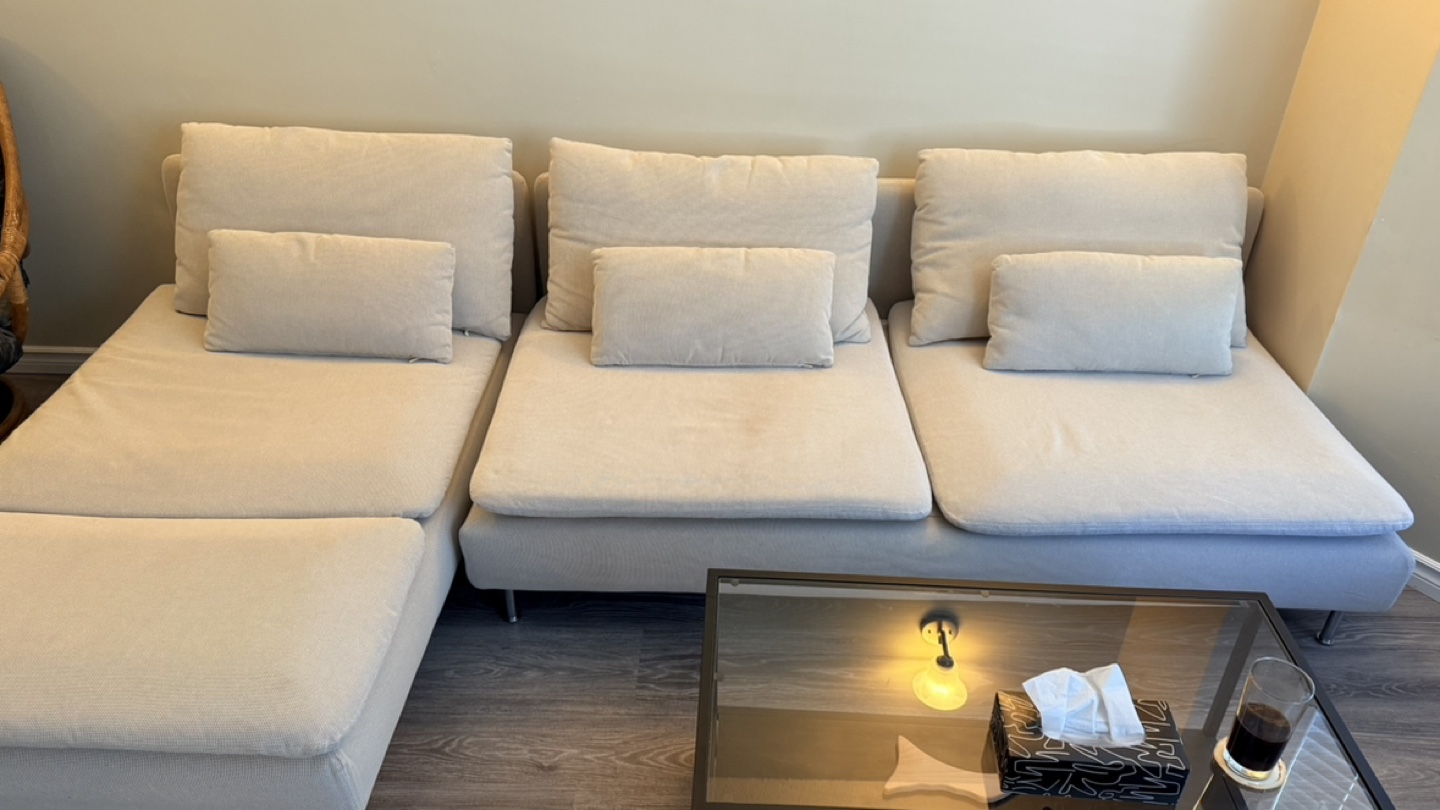 IKEA modular sectional sofa with chaise - photo 2