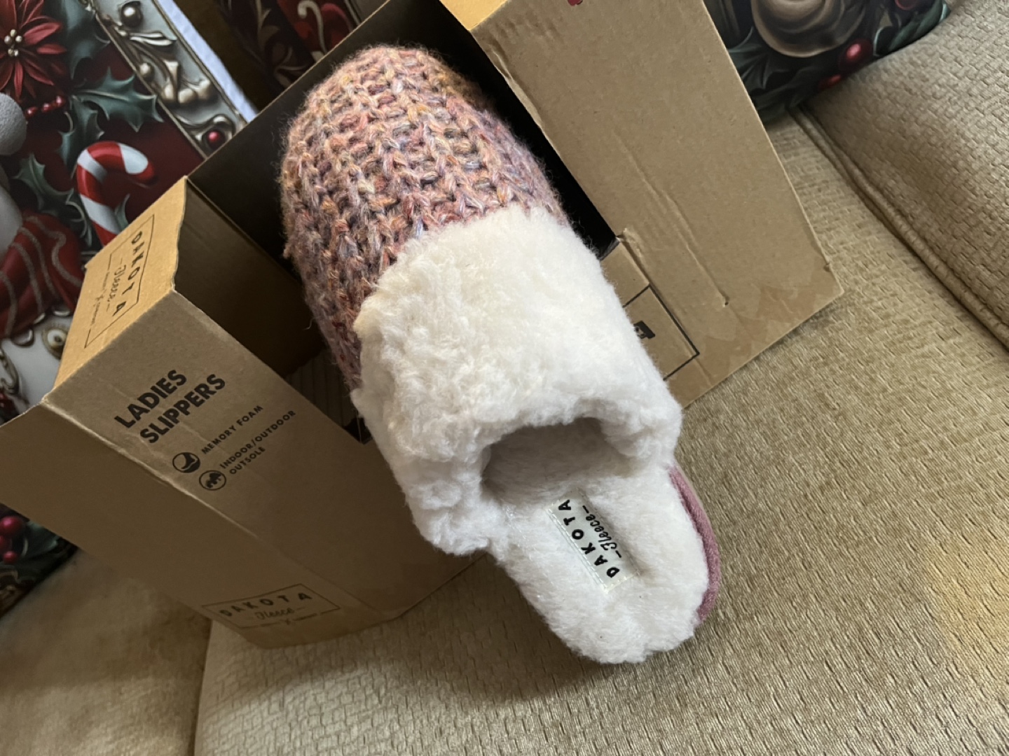 Dakota Fleece Ladies Slippers Size 9 - photo 2