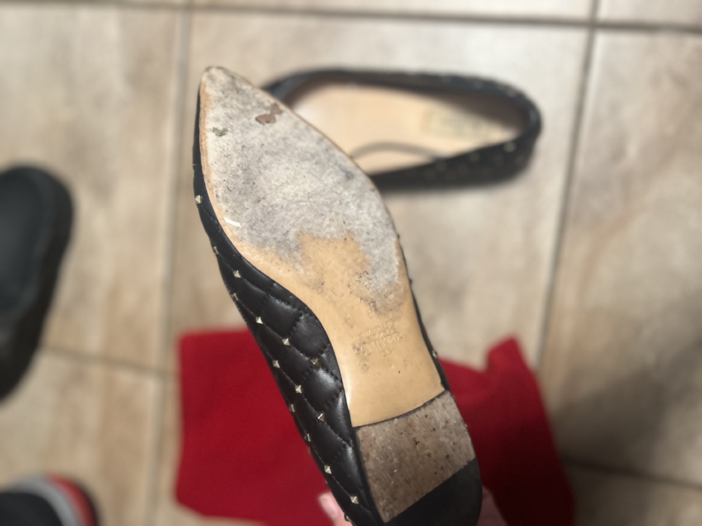 Valentino Garavani Rockstud Ballerinas - photo 3
