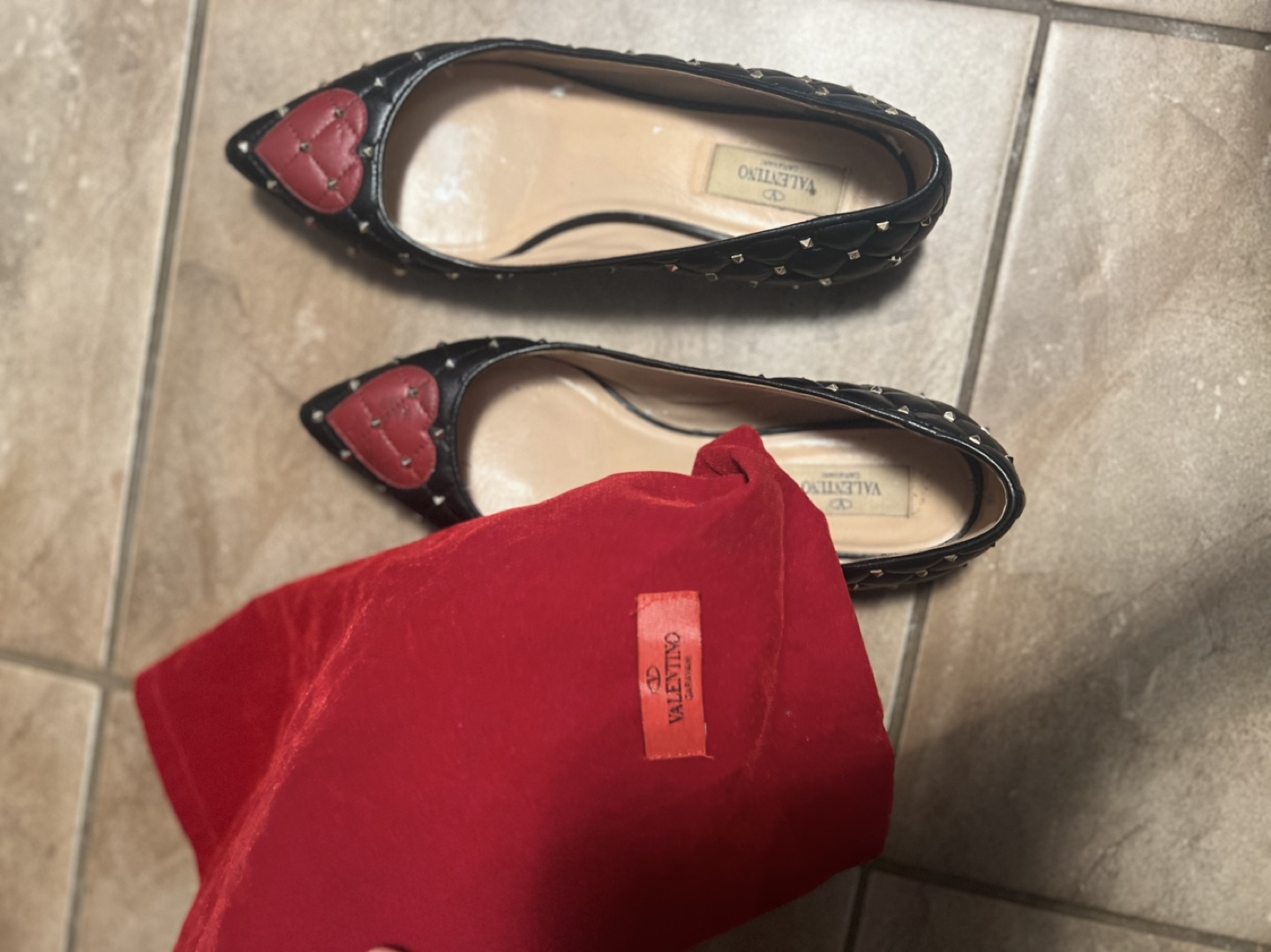 Valentino Garavani Rockstud Ballerinas