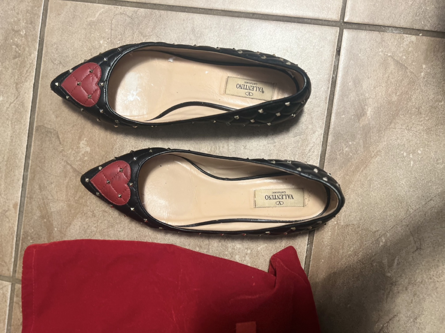 Valentino Garavani Rockstud Ballerinas - photo 2