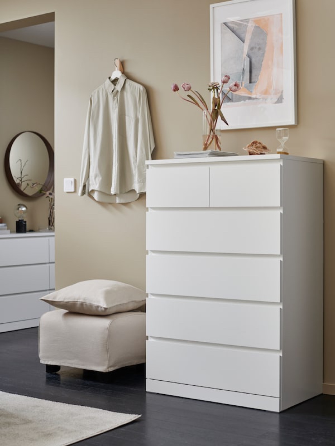 IKEA MALM 6-Drawer Chest