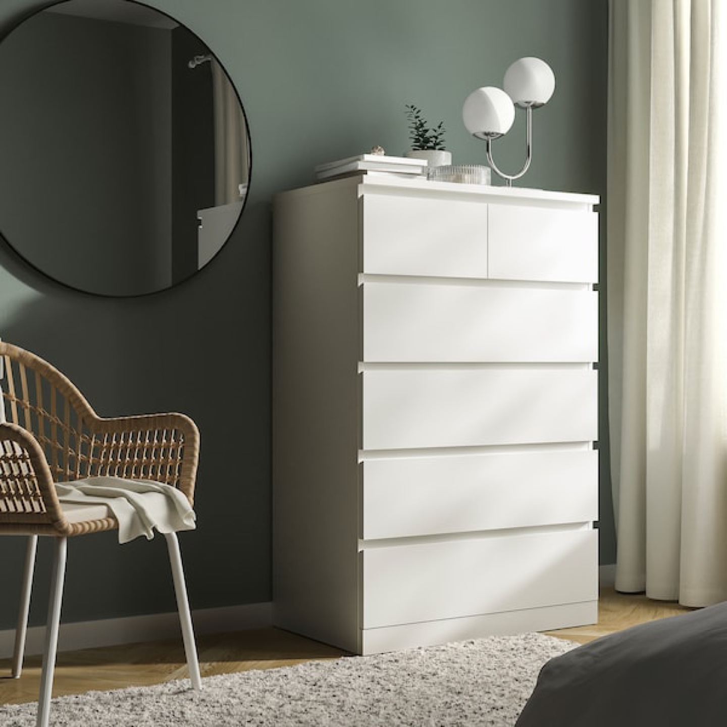 IKEA MALM 6-Drawer Chest - photo 2