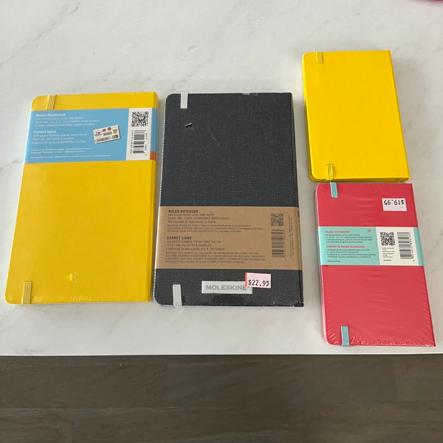 New Moleskine Notebooks (Set of 4) image indicator(2)