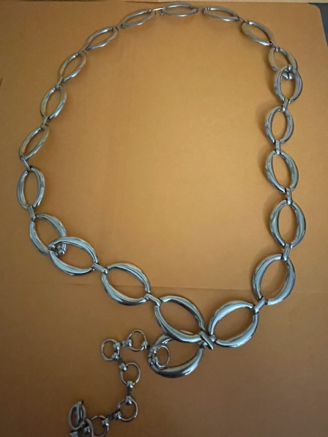 Fashion Silver Chain Belt - photo 2