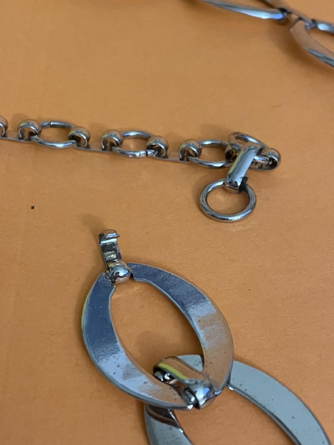Fashion Silver Chain Belt - photo 5