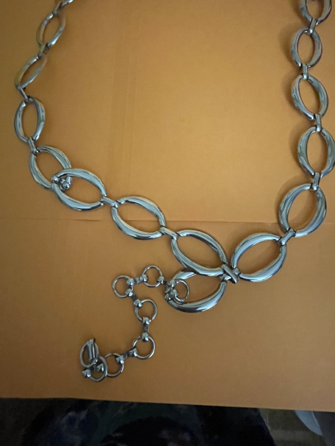 Fashion Silver Chain Belt