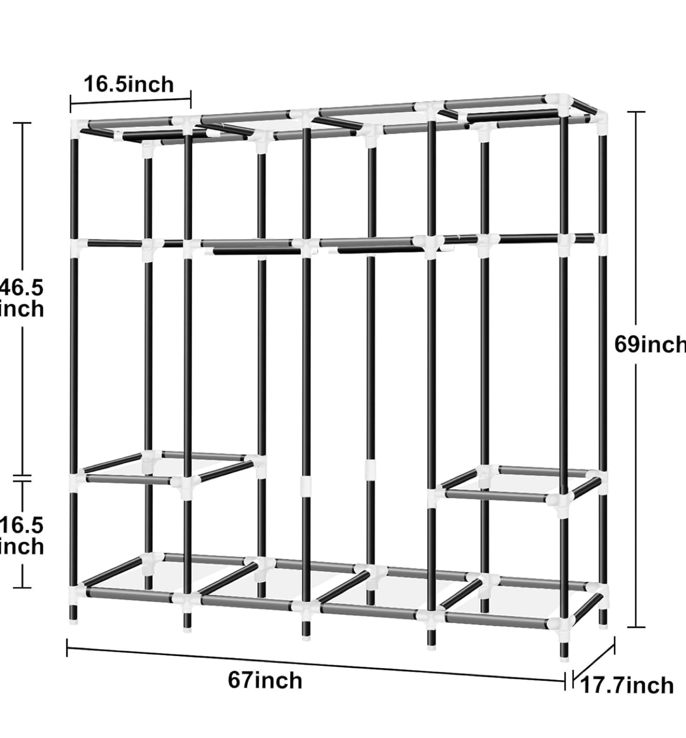 Portable Closet/Wardrobe - photo 4