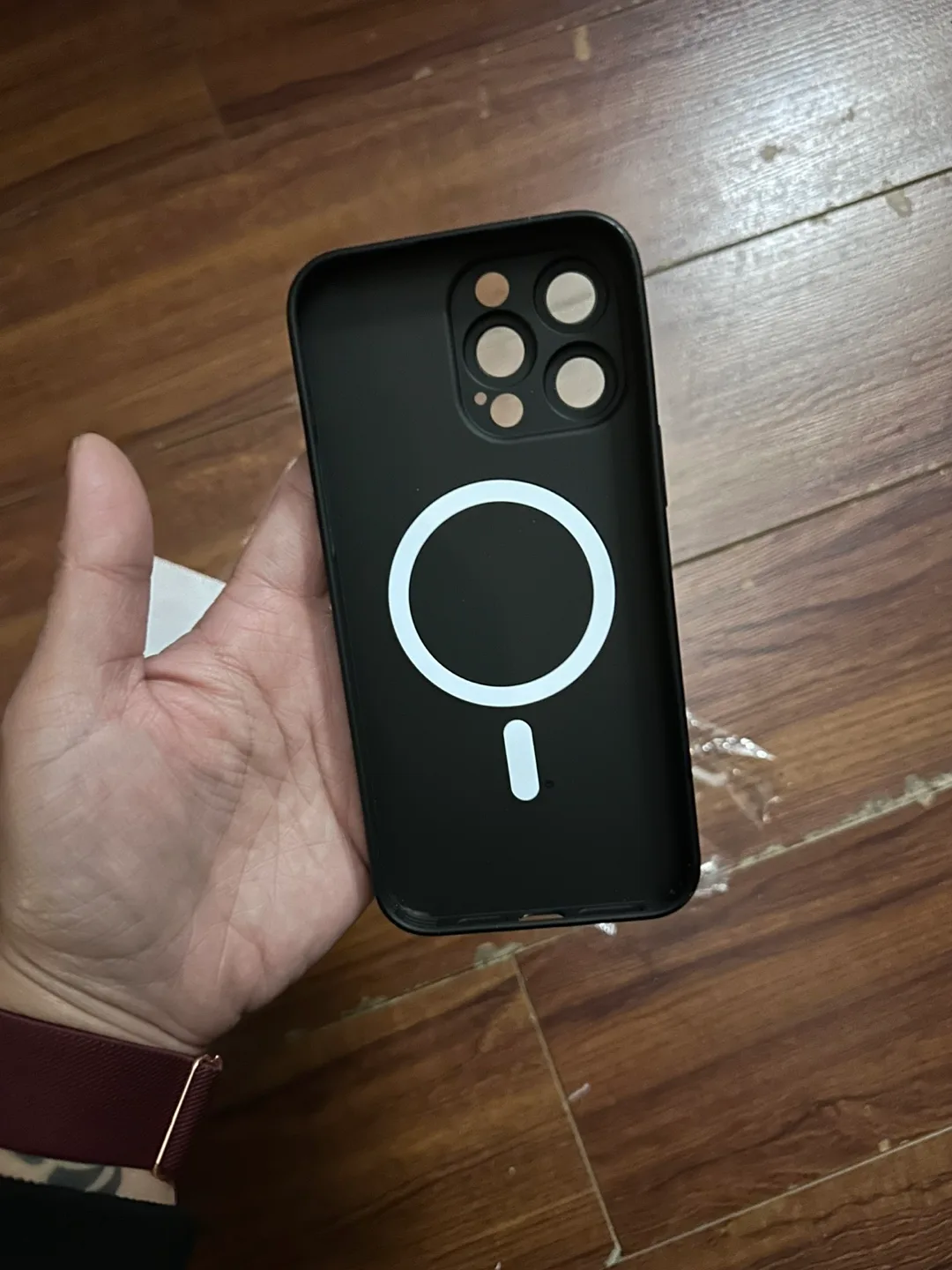 Phone Case with Magnetic Ring Holder iPhone 13/14 pro max image indicator(2)