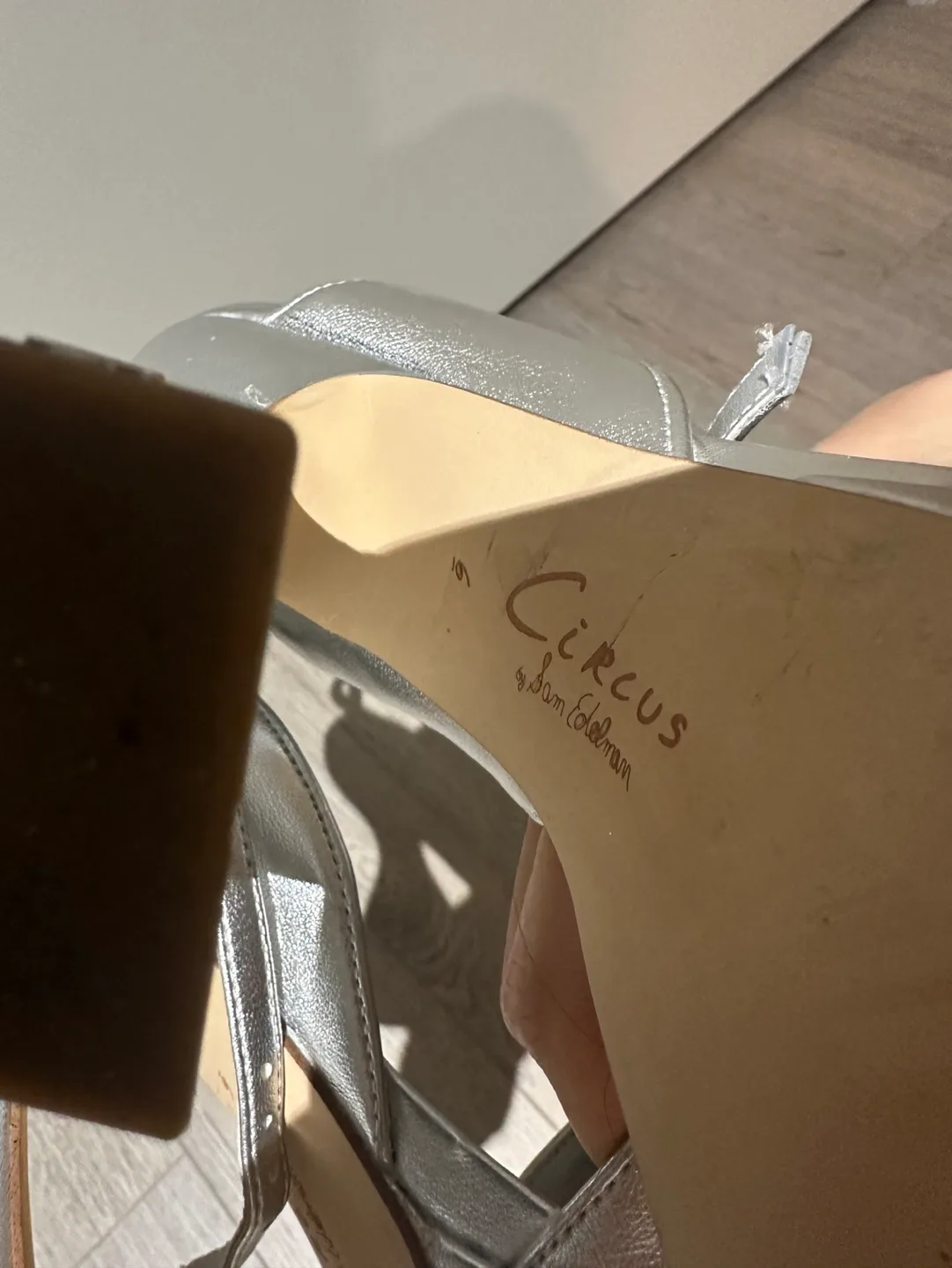 Silver Platform Heels image indicator(3)