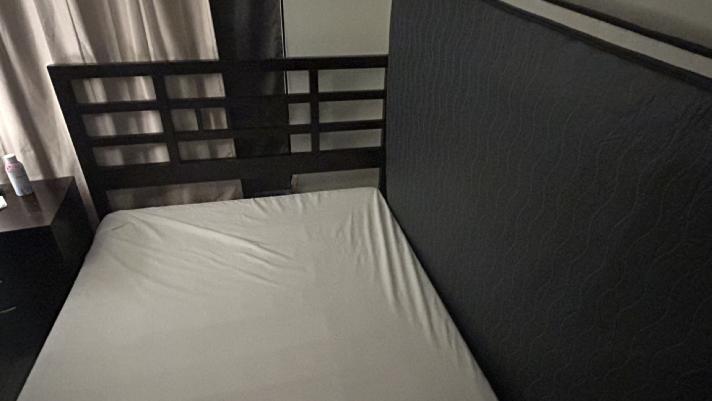 Queen Size Bed Frame with box included - photo 2