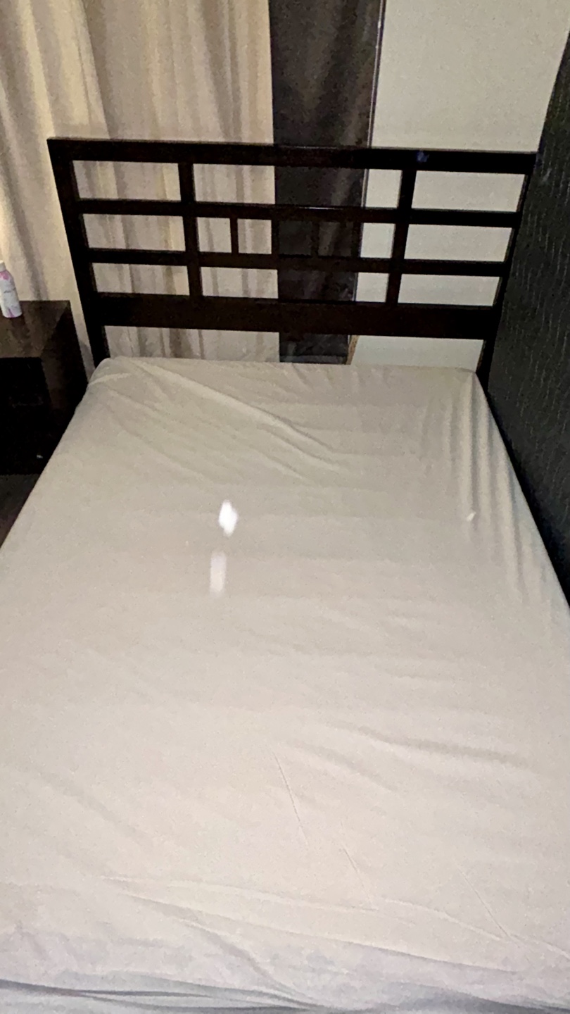 Queen Size Bed Frame with box included