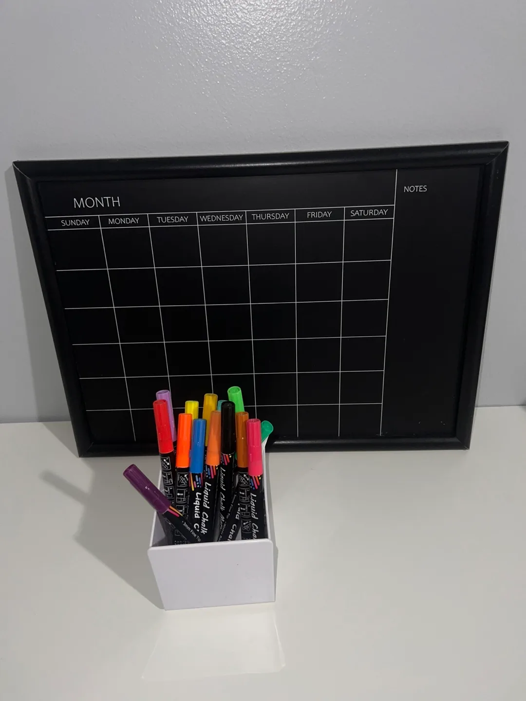 Chalkboard calendar thumbnail