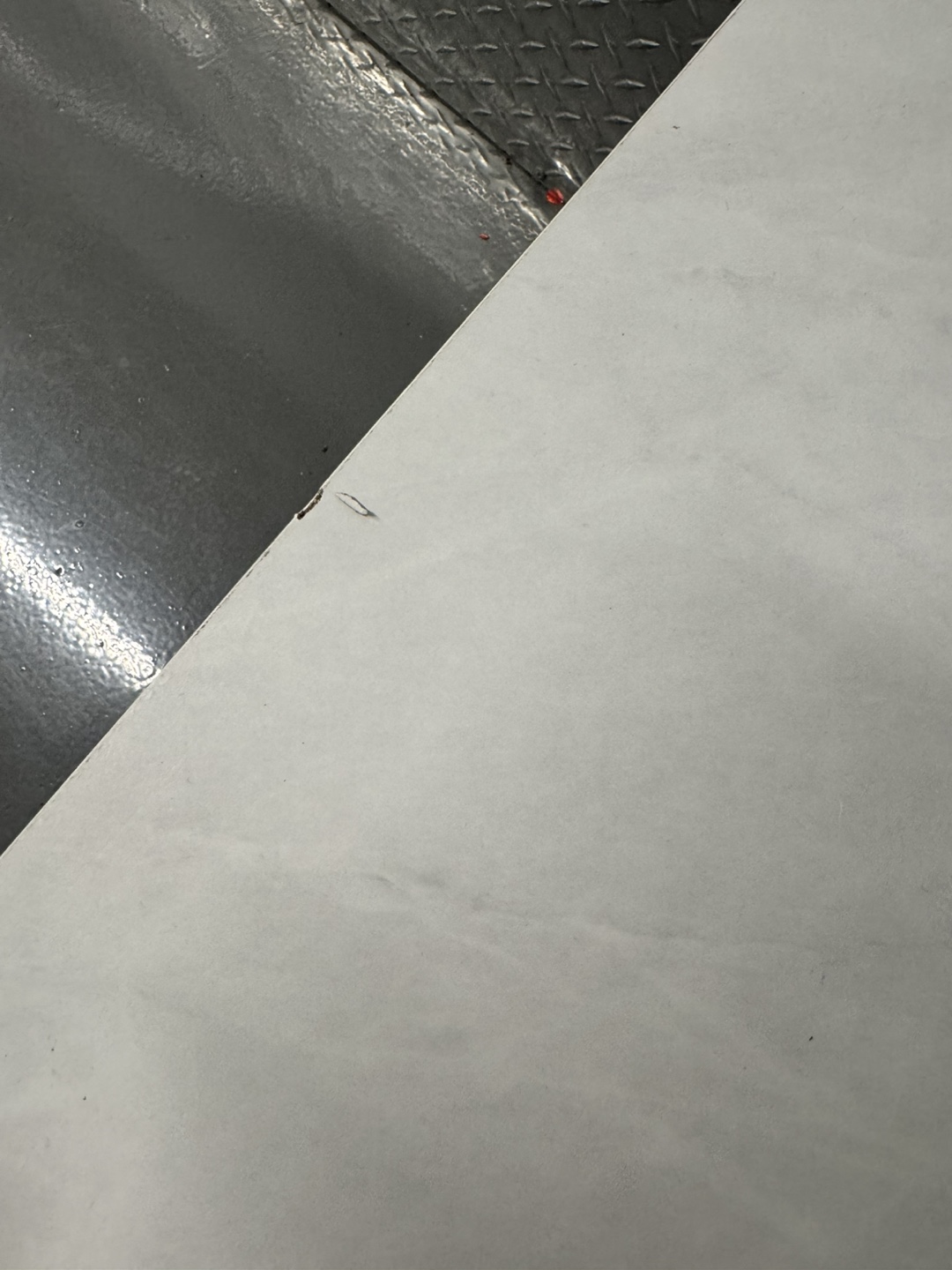 Gold & White Marble End Table - photo 3