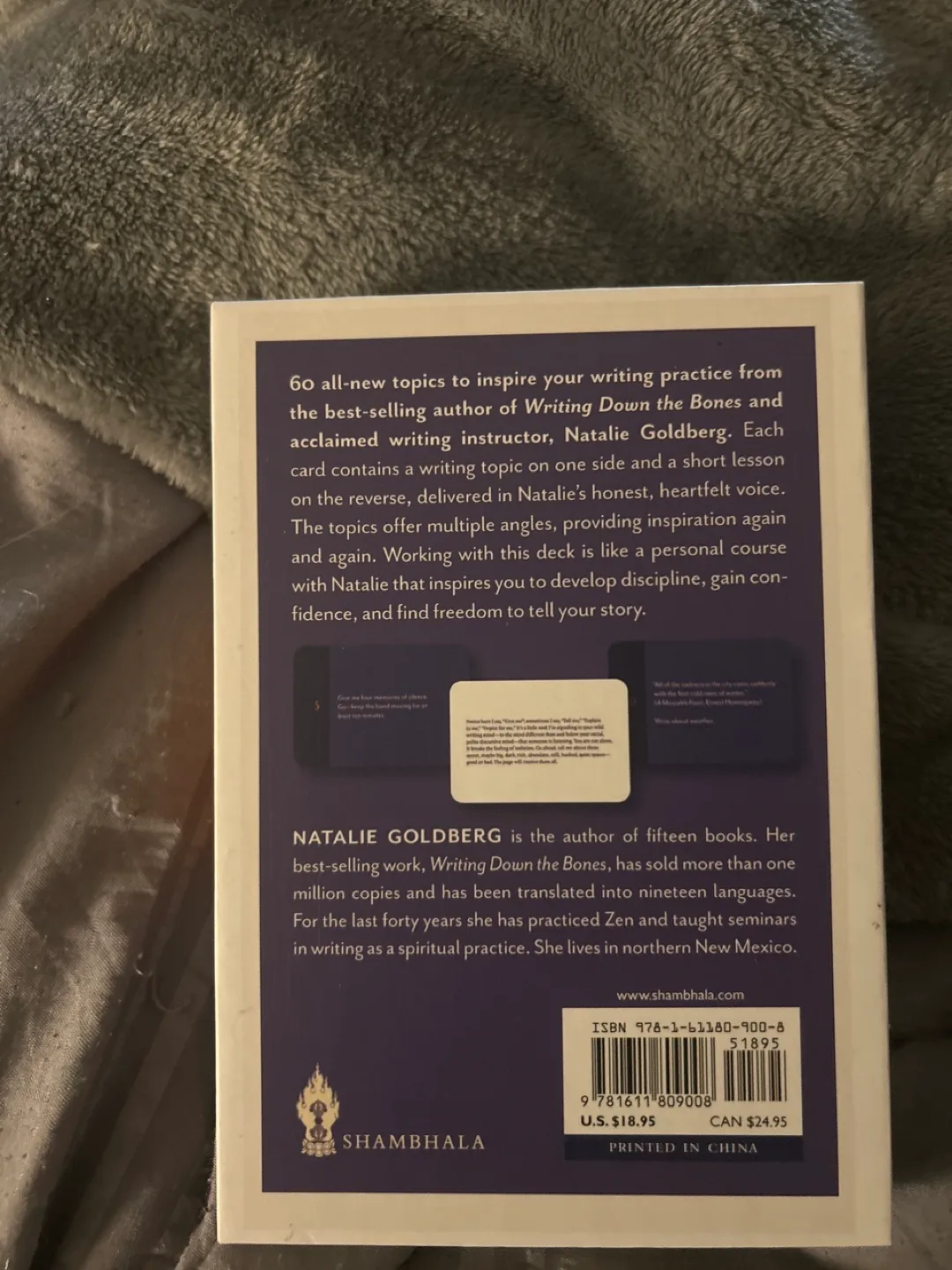 Writing Down the Bones Deck by Natalie Goldberg image indicator(2)