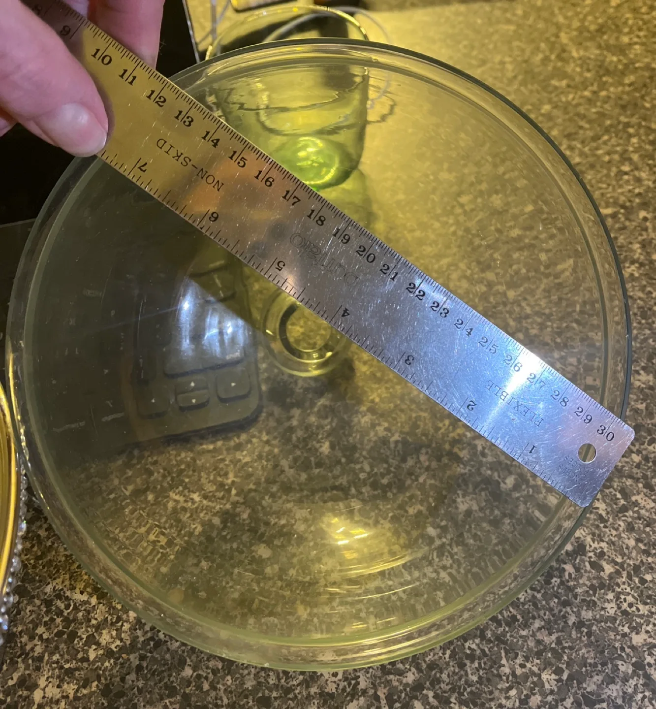 Silver Cake Stand with Glass Dome image indicator(4)