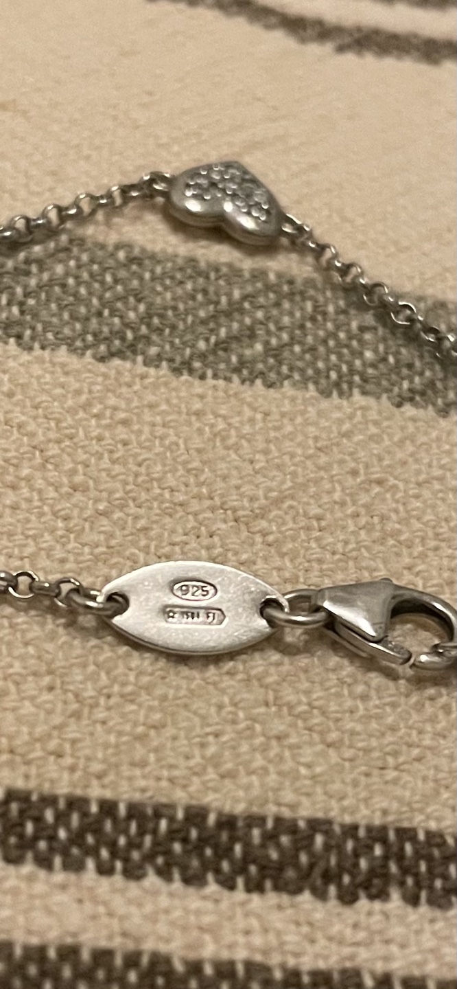 Sterling Silver Heart Bracelet - photo 2