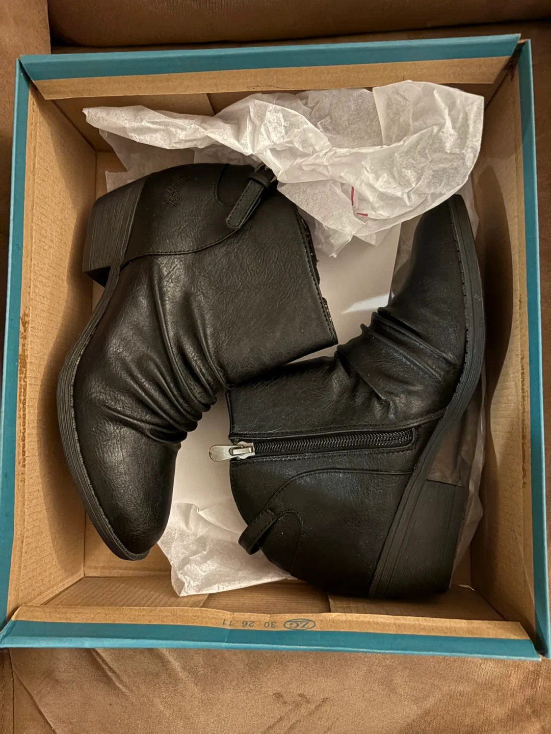 Blowfish Malibu Black Ankle Boots image indicator(2)