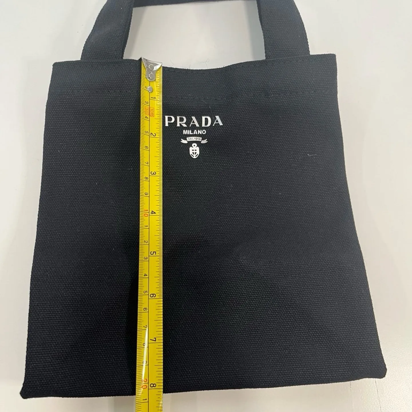 New] Prada Beauty L’Homme L’Eau Small Tote Bag - Black image indicator(6)
