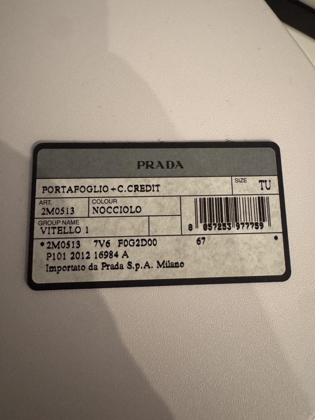 Men’s Prada Wallet (Brown Leather) - photo 5