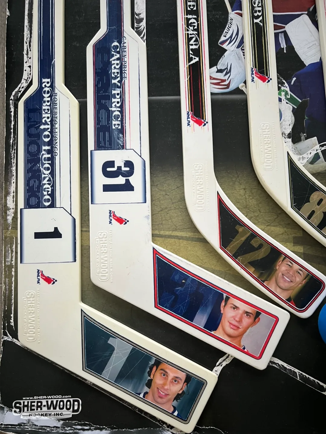 Sher-Wood NHLPA Mini Sticks Set image indicator(2)