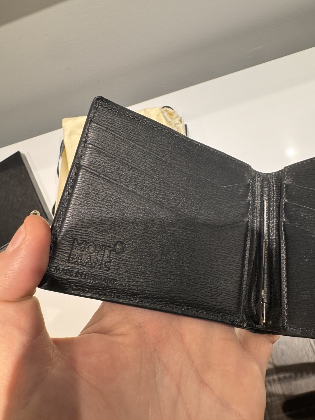 Men’s Montblanc Wallet (Black Leather) - photo 4
