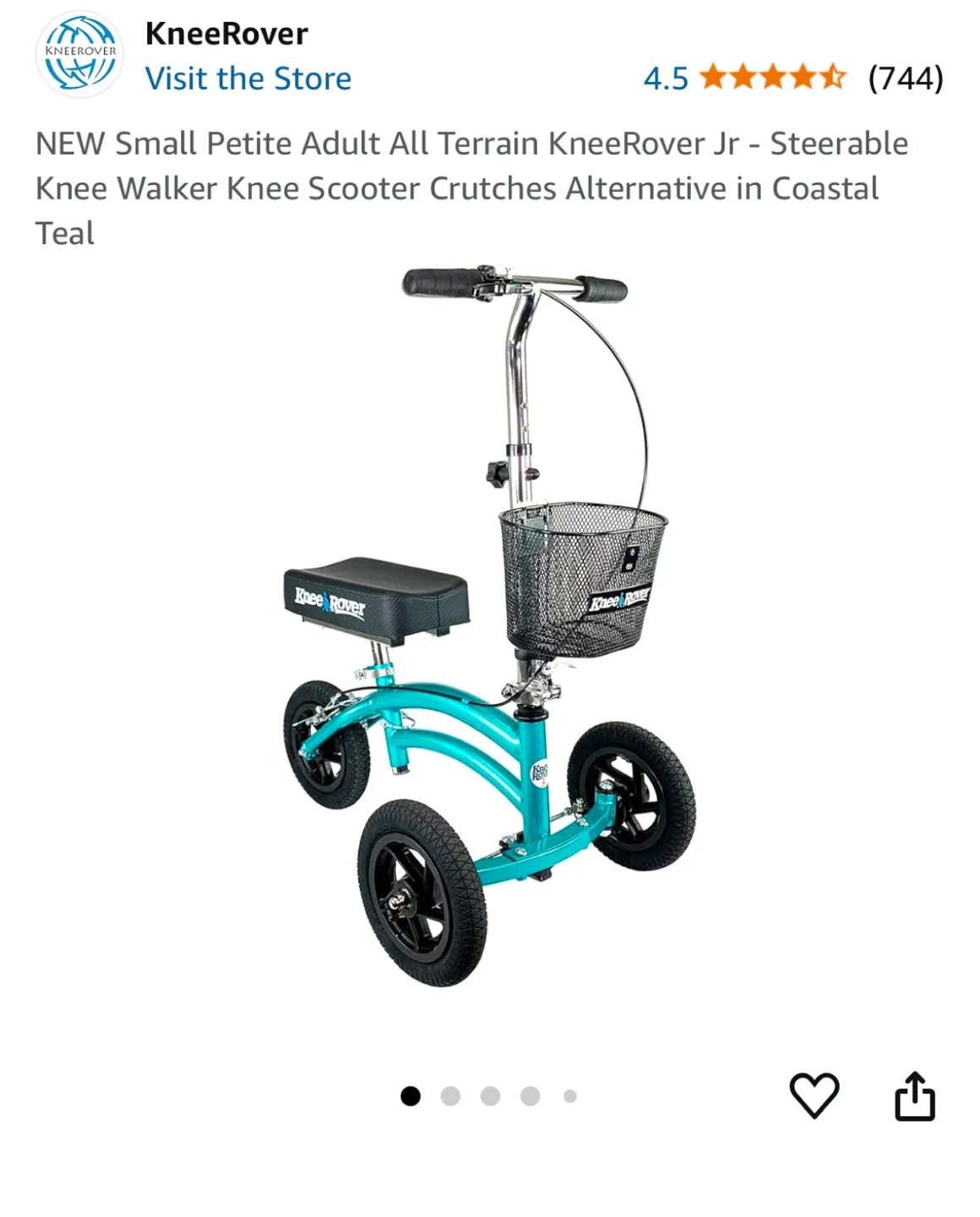 Knee scooter thumbnail
