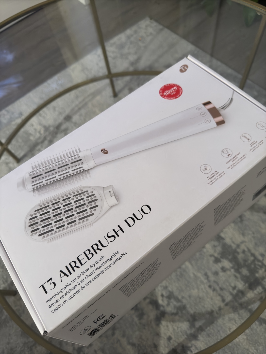 T3 Airebrush Duo Hot Air Blow Dry Brush
