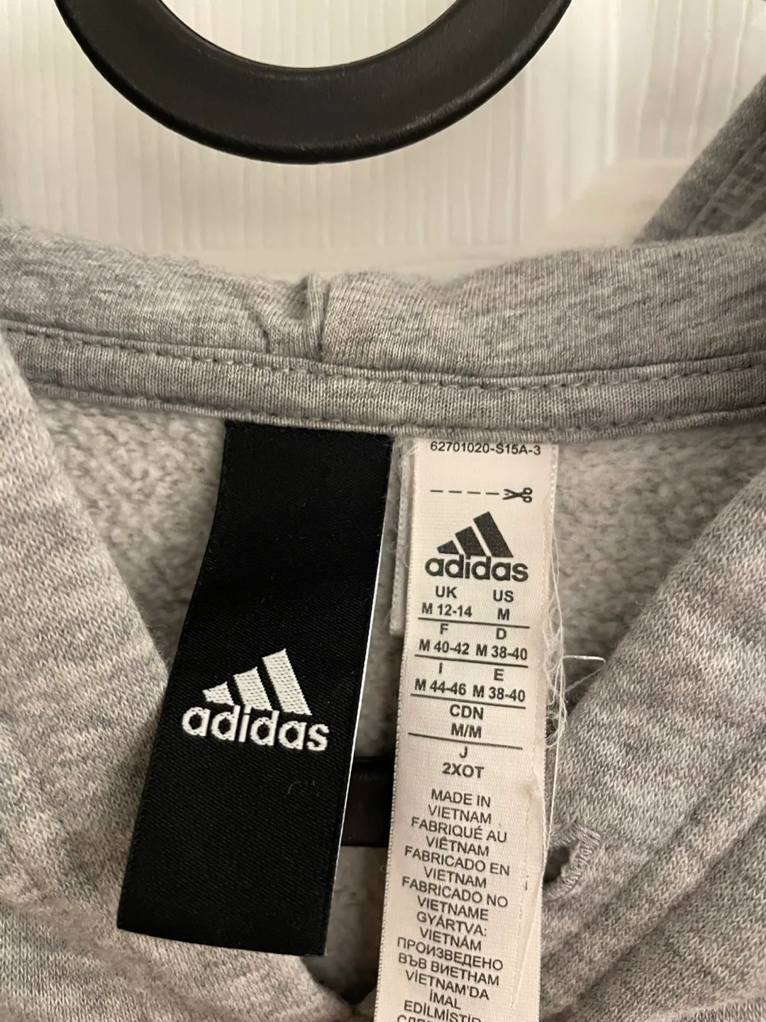 Adidas Grey Hoodie image indicator(2)