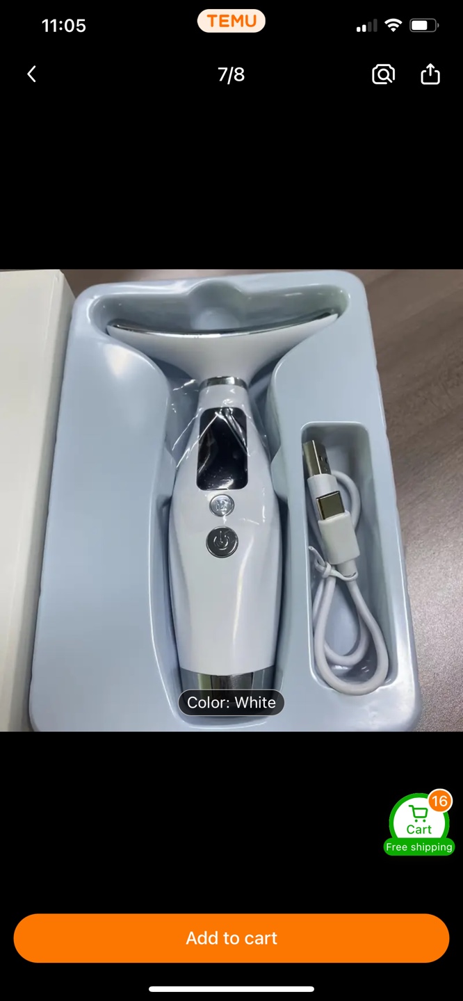 7-LED Facial And Neck Massager, helps with lots of skin issues - photo 5
