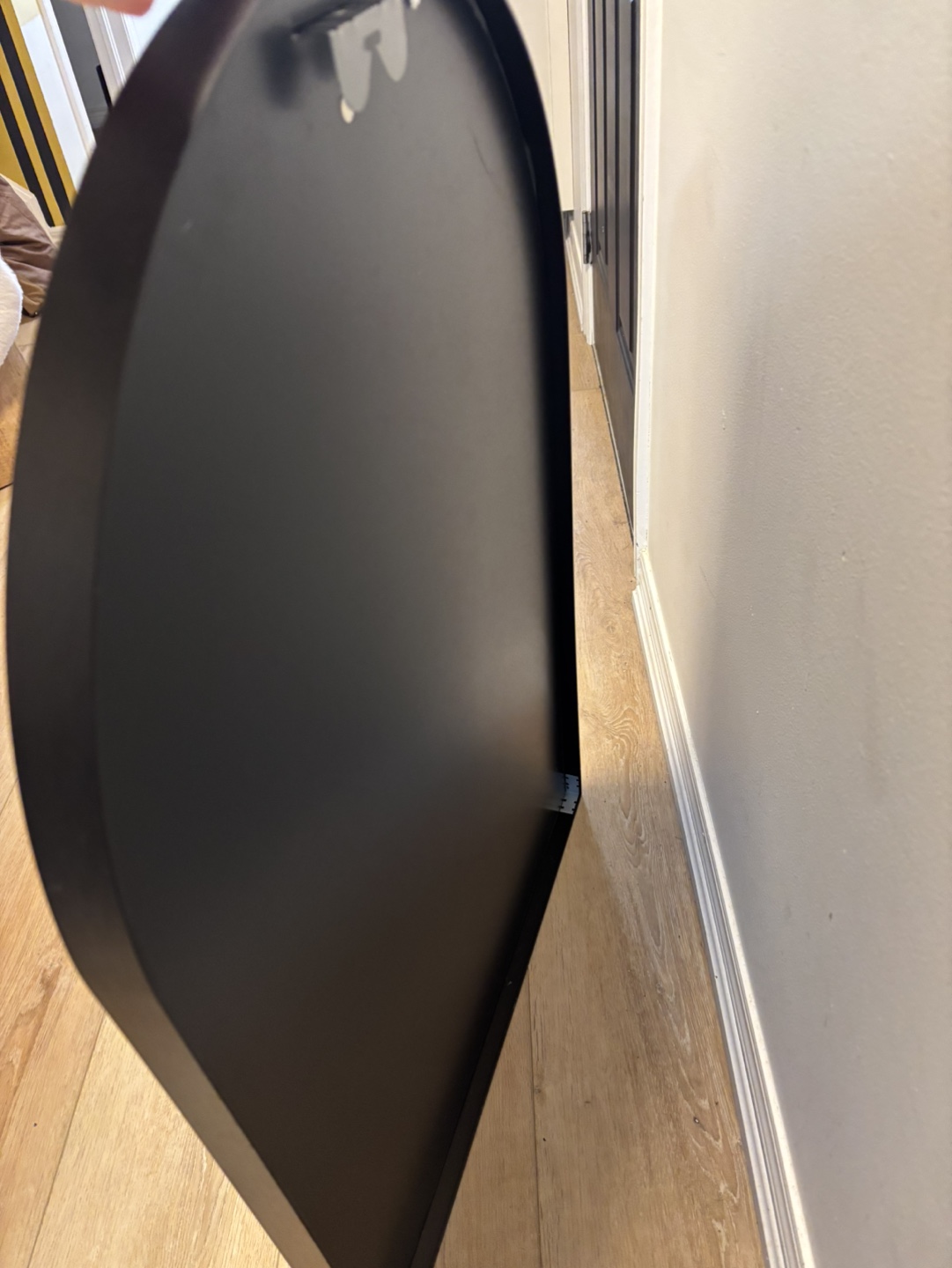 New 36" x 24" black frames arch mirror - photo 5