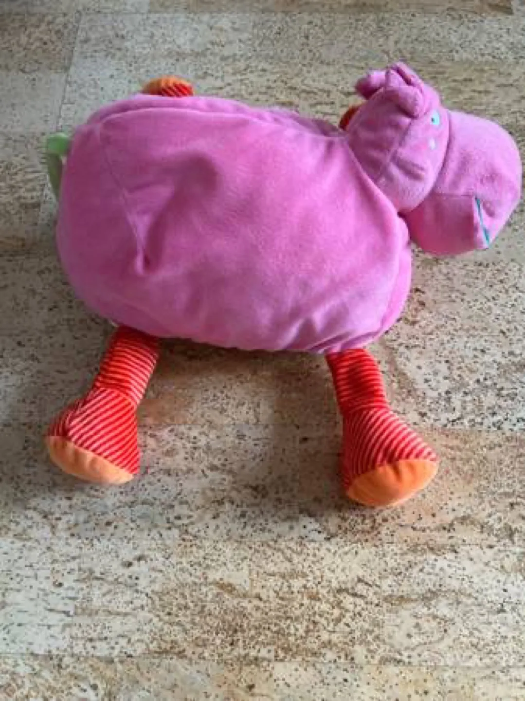 Pink Hippo Plush Toy from Ikea image indicator(3)