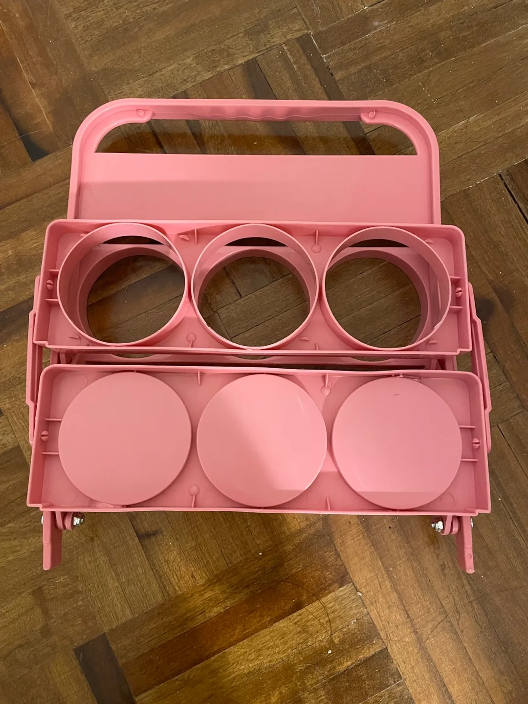 BRAND NEW 🥕 6 pack beverage pink carrier image indicator(3)