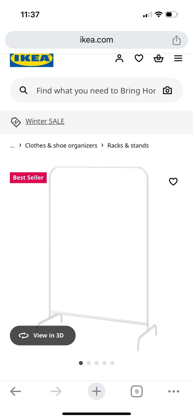 IKEA Clothes Rack