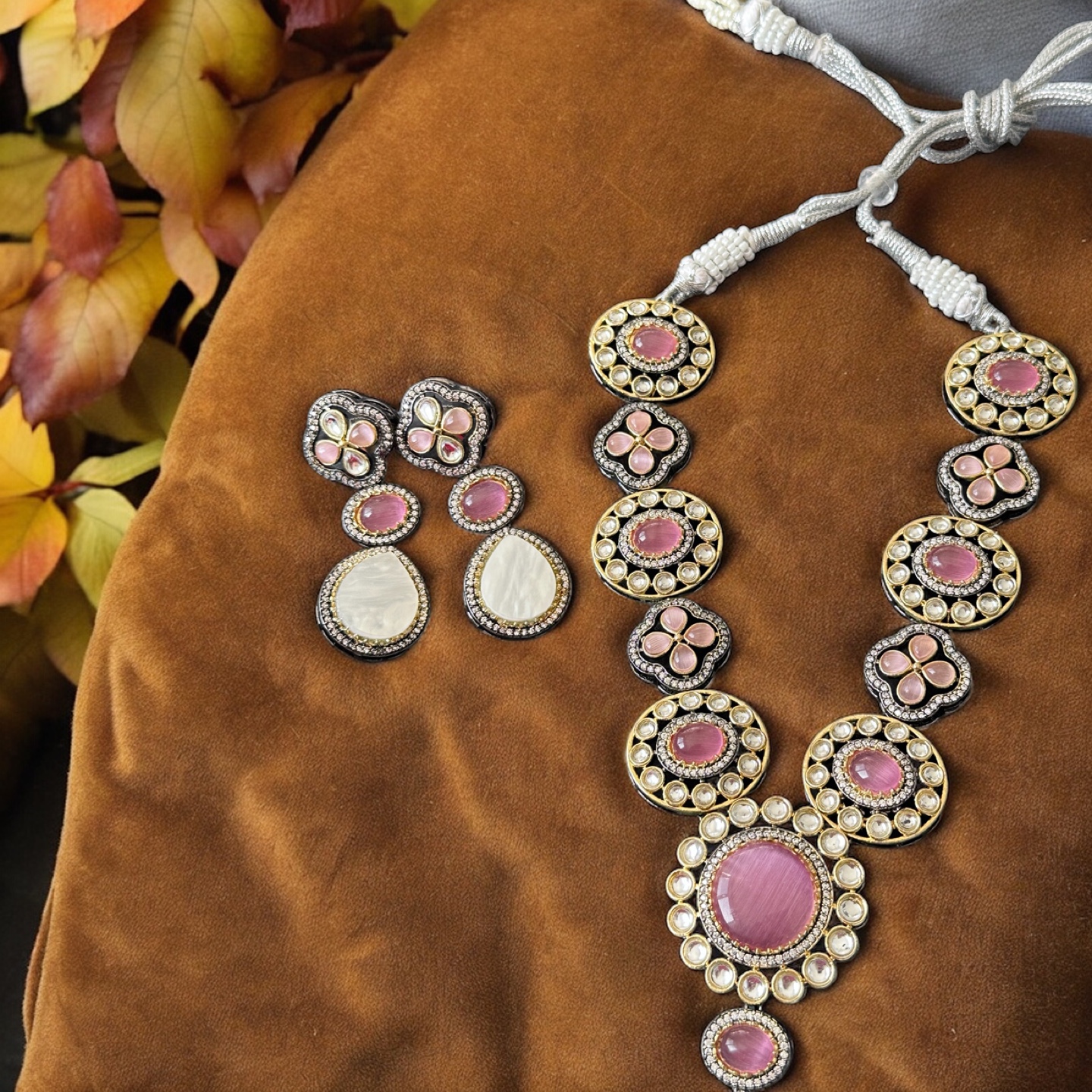 Gorgeous Statement Necklace & Earrings Set