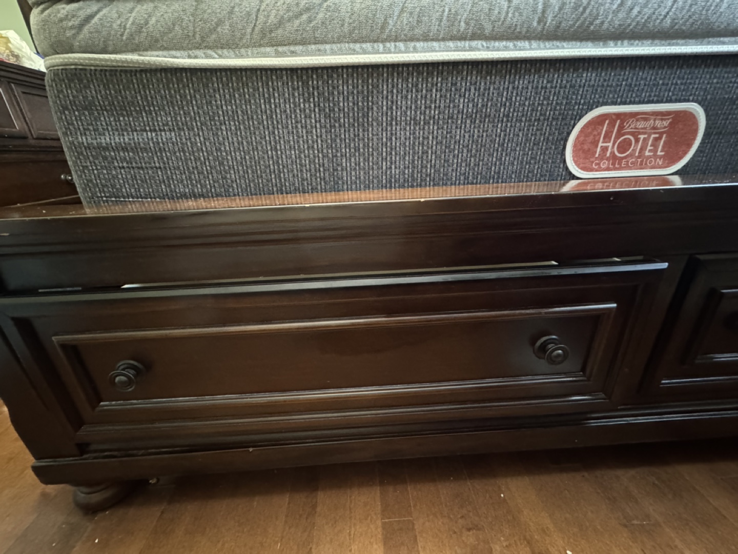 King Mattress with Storage Bed Frame - photo 2