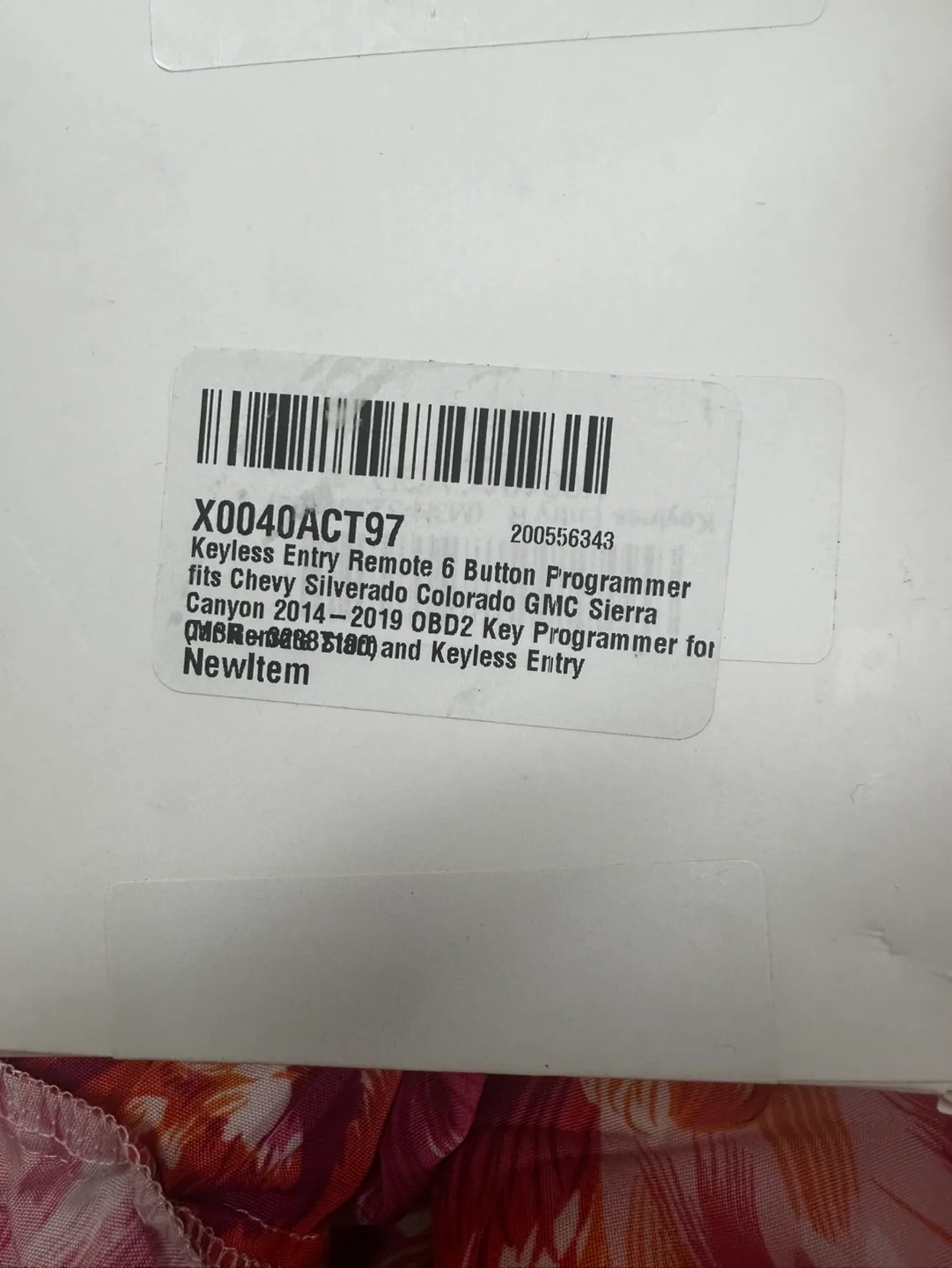 Keyless Entry Remote 6 Button image indicator(2)