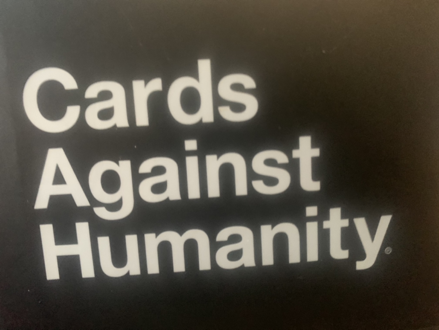 Cards Against Humanity The Bigger, Blacker Box