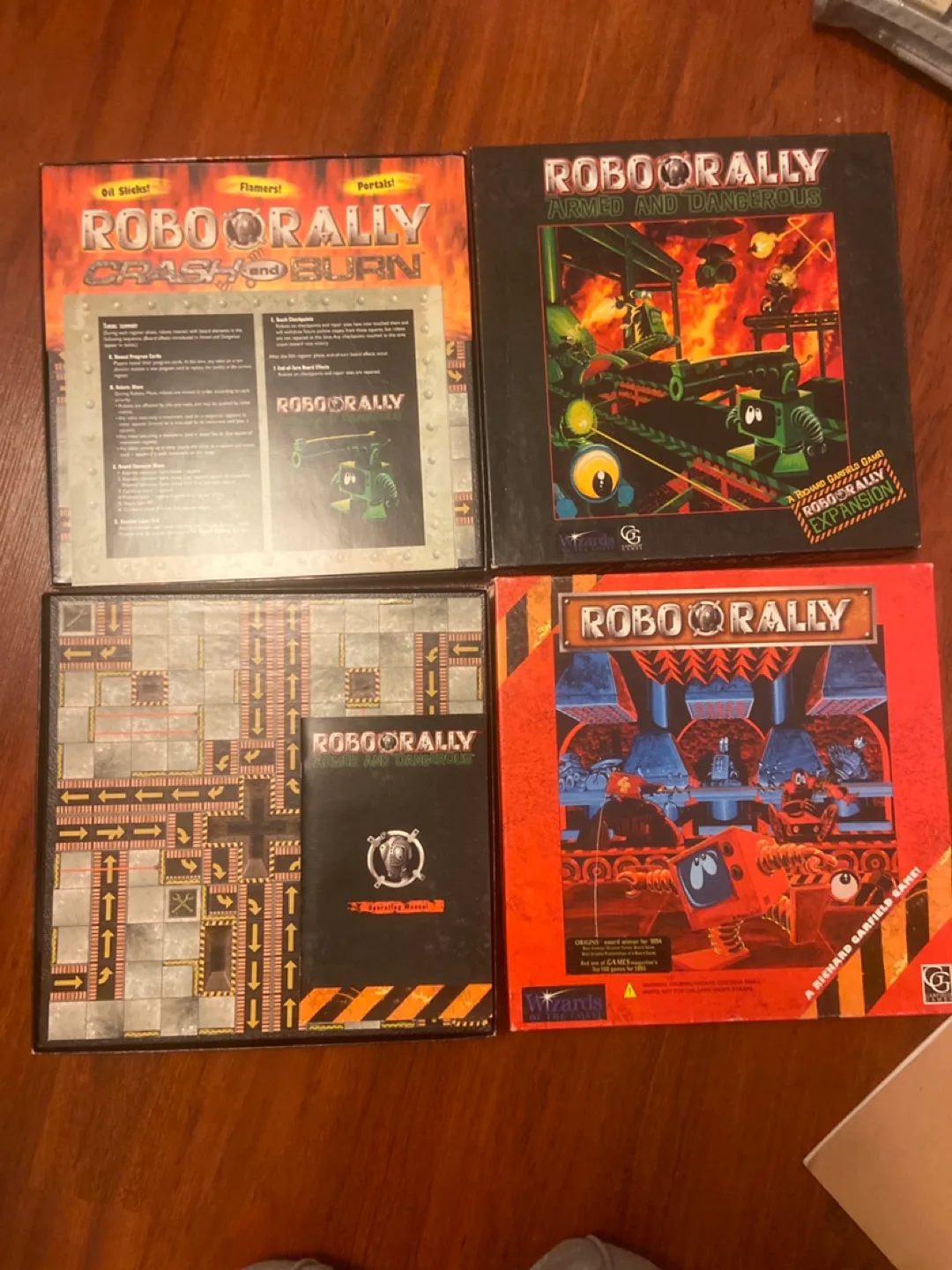 Roborally Board Game - Original and Expansion image indicator(5)