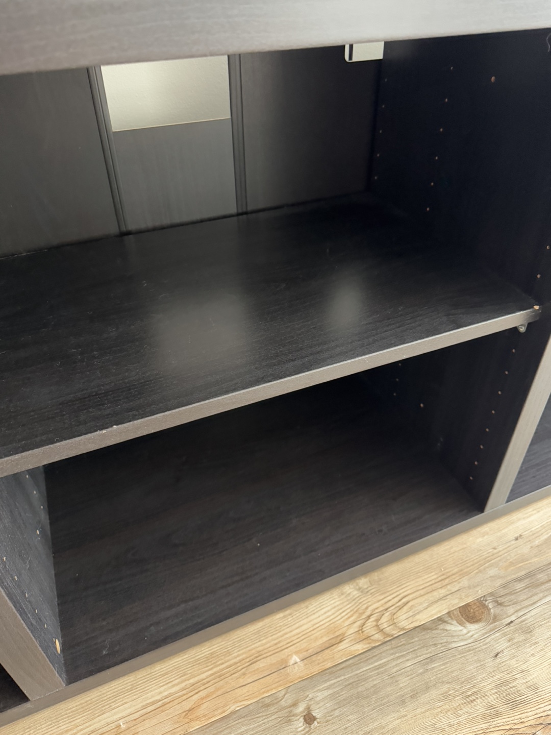IKEA Black TV Stand / media unit - photo 3