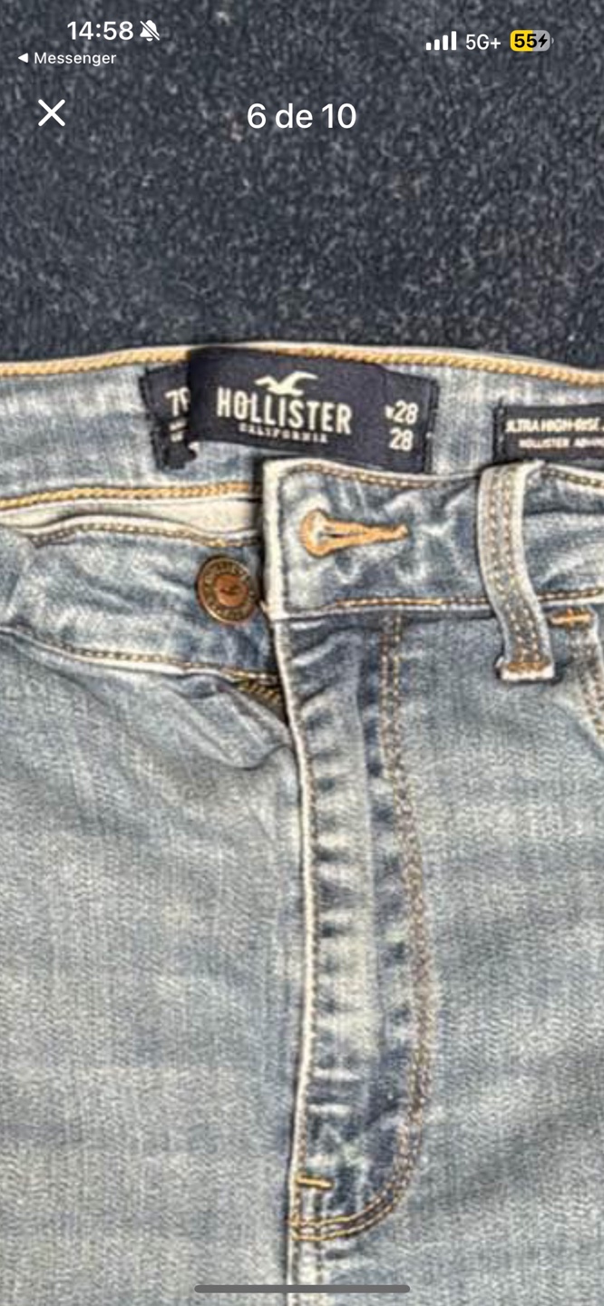 Hollister Jeans Size 9,7 and 5 Regular - photo 3