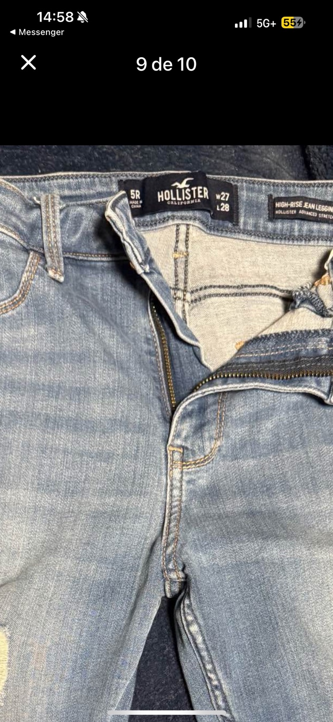 Hollister Jeans Size 9,7 and 5 Regular - photo 2
