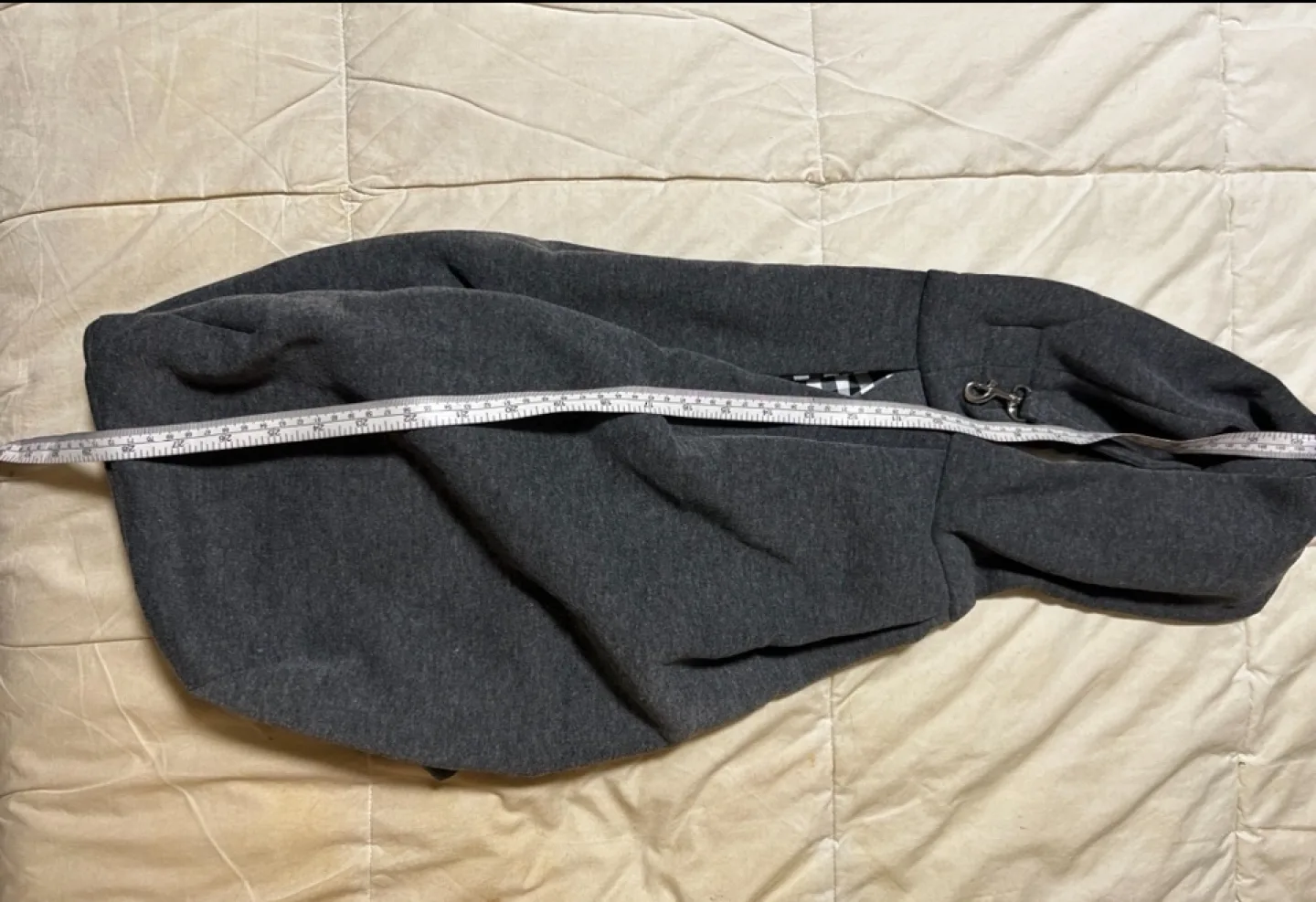 Grey Pet Carrier Sling Bag image indicator(2)